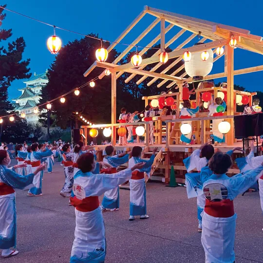 名古屋城夏祭り写真